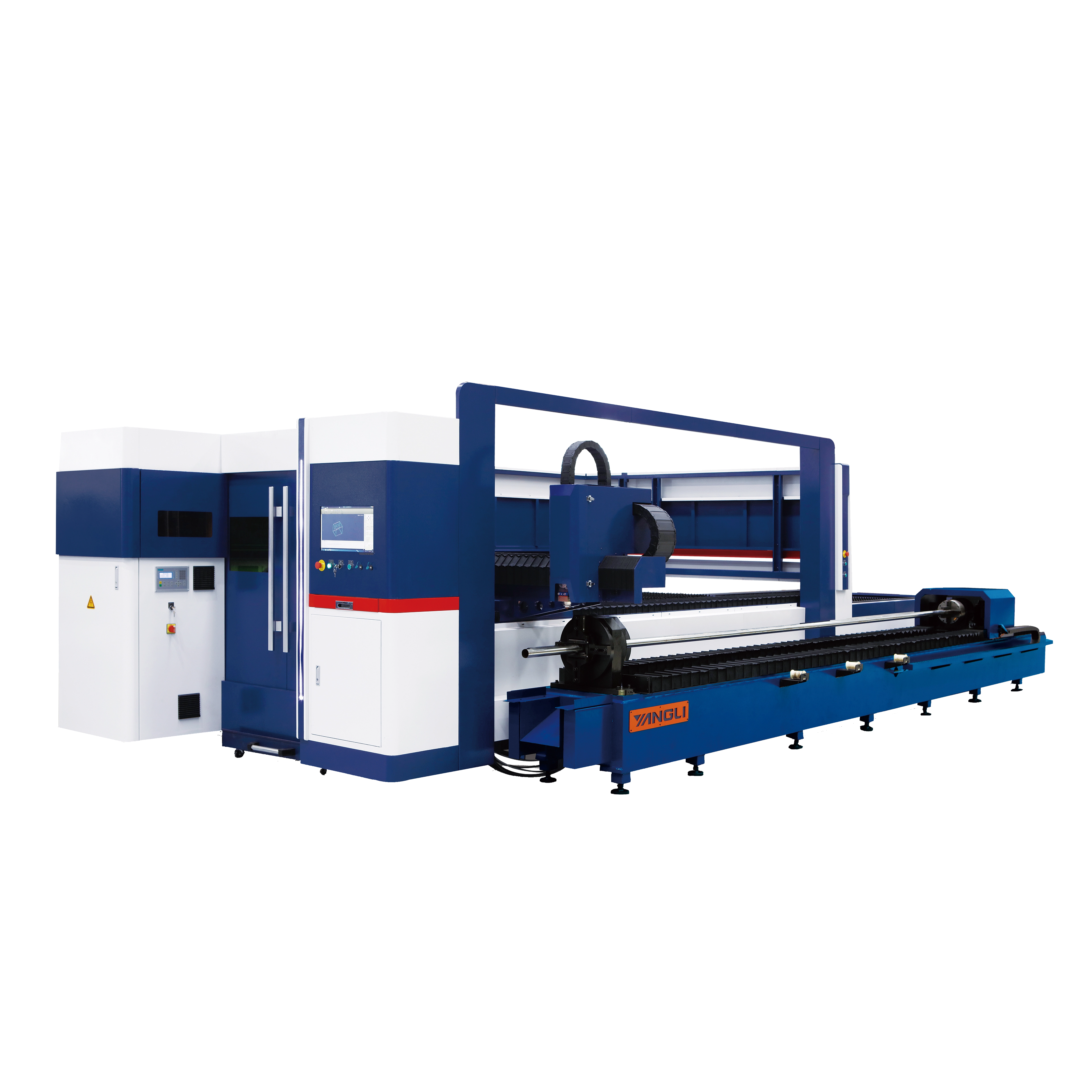Máquina cortadora láser de fibra CNC serie GL